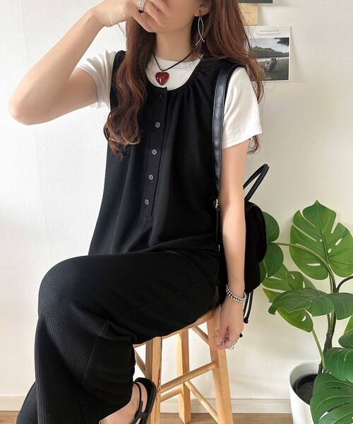 デニムショートサロペット | マルイウェブチャネル