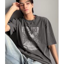 クラシカルエルフ(Classical Elf)の「1着でキマる。」ピグメント加工マットグラフィック柄Tシャツ