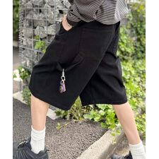 「新定番ハーフデニム。」ベルトデザイン ペインター ハーフデニムパンツ