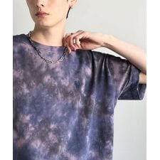 「視線を独り占め。」タイダイ染め刺繍入りオーバーサイズTシャツ