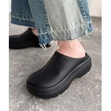 《JaVaジャバコラボ》【コロかる】トレンド感と履きやすさ。軽量ステッチデザイン厚底サンダル