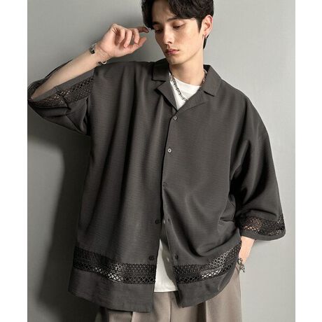 [^:CO1010011]̃X^CɁAƂʊvX郂[hYI[vJ[VcBuLace Panel Open Collar Shirt /[X؂ւI[vJ[Vcvgh̃VćAVvƃ[h˔͓IȃACeBI[vJ[fUCŎ񌳂XbLƌAX^CbVȈۂ^܂BƐɎ{ꂽ[XzFAƓ̃[hȕ͋CoÃVc𒅂邾łȂꊴ̂X^C܂B_{Ƃ߂ȂiȃbNXAǂȃV[łl̗]TĂ܂BpointEI[vJ[Ŏ񌳃XbLEƐ̃[XzF[hȈہE_{Ƃ߂ȂiȃbNXdetailul̃[hƉKȒSnBLace Panel Open Collar ShirtvՂƂbNXVGbgłȂꊴ̂X^CɁB̂鐶nivX܂BƐ̃[XzF̃[hŁA1ŃT}ɂȂACełBfabriĉy₩ȑfށcccccccF኱FLkFȂnFȂ|PbgFȂ@F􂢉cccccccڂ@͏i^OQƂBTCYrTCY : `168cmlTCY : 169cm`174cmkTCY : 175cm`W̌^ɂڈłB̌^D݂ɂČl܂BcoordinatêPŃR[fɔY܂邾łɂȂ閜\ACeȂŃJWAɂꂢ߂ɂRɊy߂܂IfjXEFbgpcA`mpcȂǂ̃x[VbNȃACe͂񁝃N[Ȉۂo̓tApcɁA͌Xj[J[őgݍ킹̂߁܂Td˒邱ƂŁAIVȃC[hR[fIe[[hWPbgd˒΁AghāAȂꂽ͋CɁBȂ̃X^COŁAR[fBl[gył݂āBSNSVACe₨ȃZ[𖈓zMIy Instagramz@classicalorigin.official̃j^[ɂA摜̐FƑقȂꍇ܂B