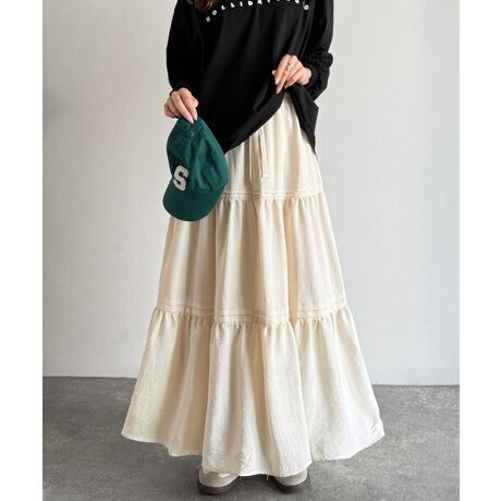 #ティアードスカート