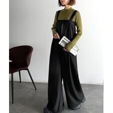 【2025AW新作】着こなし自由な2WAY仕様♪サス取り外しサロペット（セットアップ可）