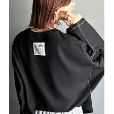 クラシカルエルフ(Classical Elf)の【25AW新作】《JaVaコラボ》大人カジュアル。綿100％ドルマンスリーブカットロンTEE（長袖）