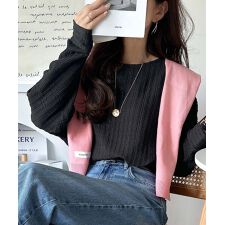 クラシカルエルフ(Classical Elf)の【2025AW新作】ゆったりシルエットでこなれ感をプラス。フクレジャガードトップス（長袖）