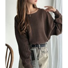 クラシカルエルフ(Classical Elf)の【2025AW新作】ゆったりシルエットでこなれ感をプラス。フクレジャガードトップス（長袖）