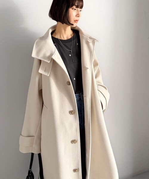 チキアンラム風 フェイクファー ジャケット | プールヴー(PourVous