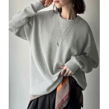 クラシカルエルフ(Classical Elf)のニュアンスカラーで垢抜けお洒落♪綿100％ガゼット付きワッフルロンT（長袖）