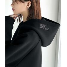 クラシカルエルフ(Classical Elf)の《JaVaジャバコラボ》ゆるっとダボっとシンプル可愛い♪ダンボール刺繍パーカー