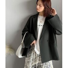 クラシカルエルフ(Classical Elf)の25AW新作【セットアップ可】自由自在に楽しめる。美シルエットテーラードダブルジャケット