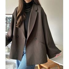 クラシカルエルフ(Classical Elf)の25AW新作【セットアップ可】自由自在に楽しめる。美シルエットテーラードダブルジャケット