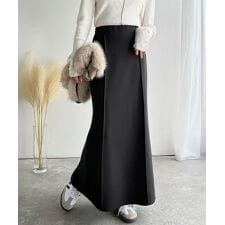 【25AW新作】もっちり肉感が作る美しいシルエット。ダンボールマーメイドスカート（ロング丈）