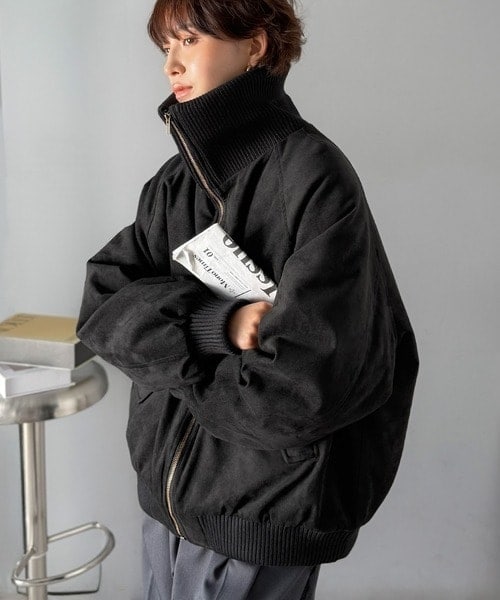 25AW新作【mily bilet】秋冬モードを盛り上げる素材感♪レザーバックル