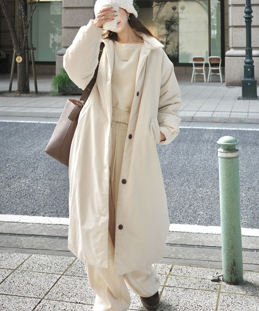 大人のカジュアルスタイルを格上げする！襟リブつき中綿モンスター