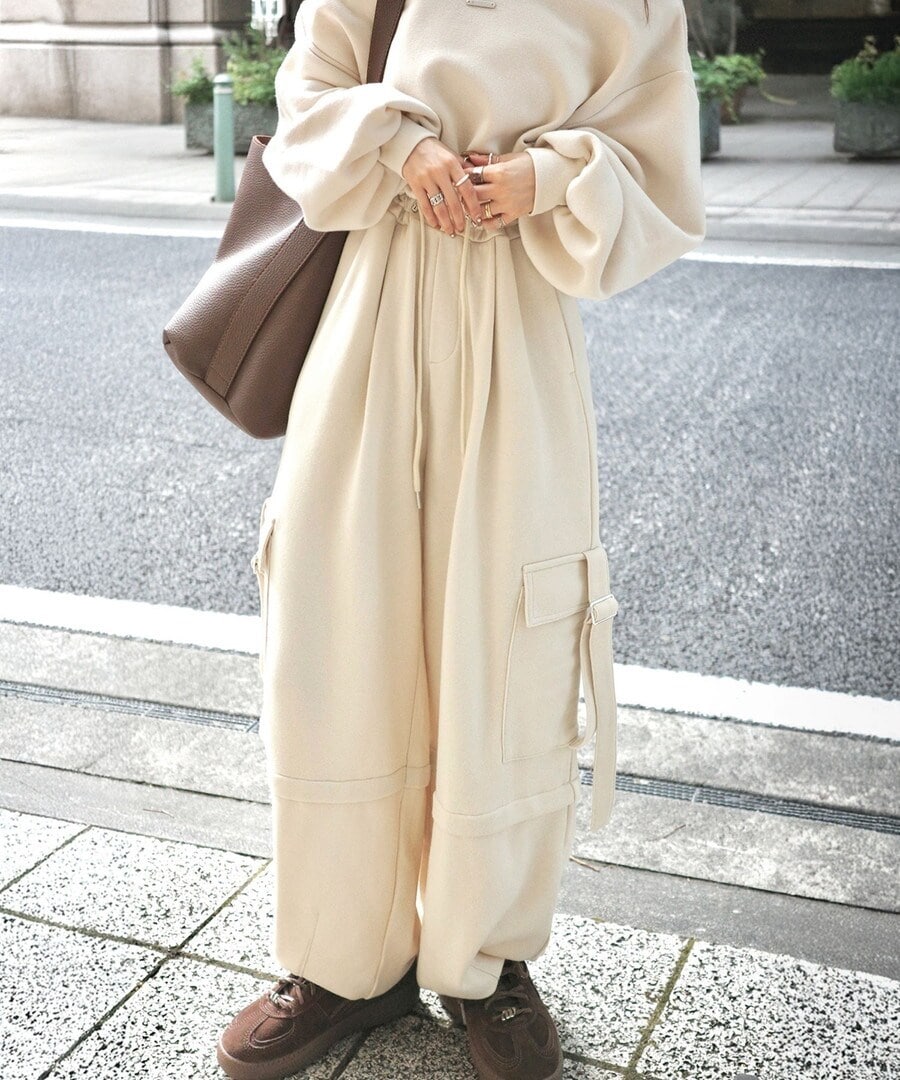 3サイズ展開】新色追加/イージーカーゴパンツ | ロペピクニック(ROPE