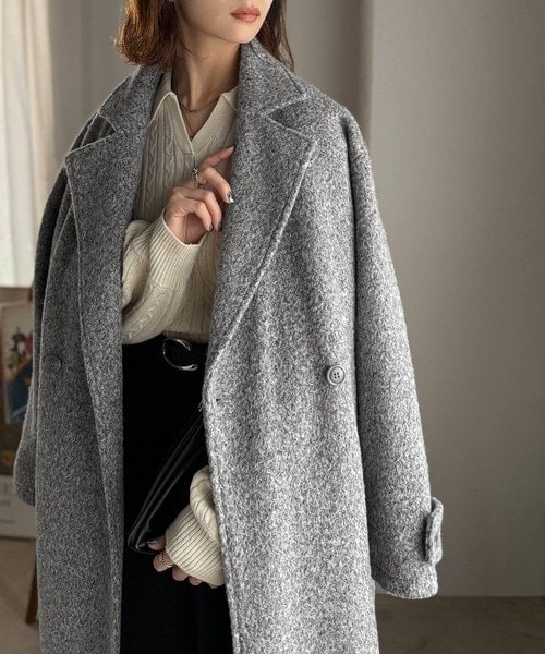 2025AW新作】トレンドを先取り♪こなれ感UP、ダブルボタンジャケット