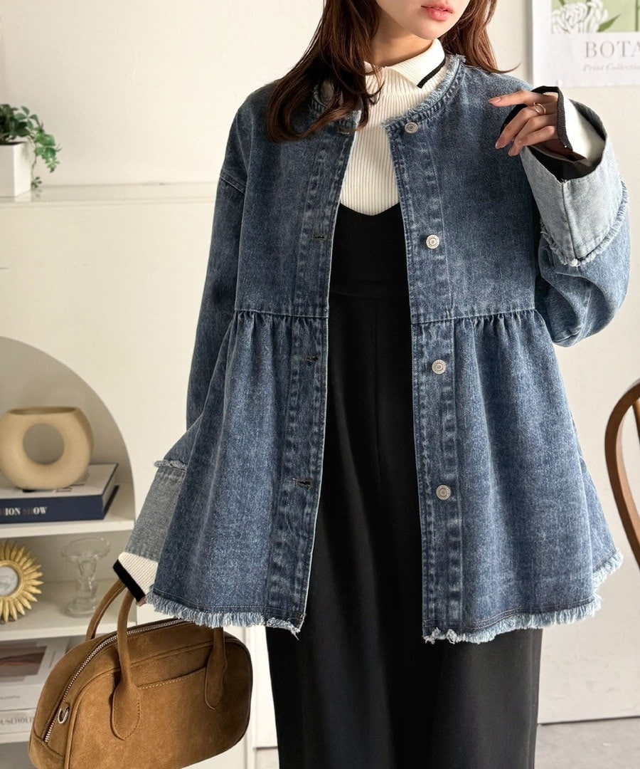 洗える】キレイめデニムジャケット | リフレクト(Reflect) | マルイ