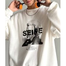 【Classical Origin】肖像画裏起毛スウェット