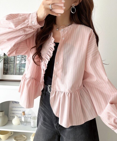 ブラウス (桃色・ピンク系) の一覧 | マルイウェブチャネル