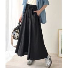 【吸水速乾機能・接触冷感機能付き】ひと穿きで清涼感まとえる。ボリュームイージースカーチョパンツ