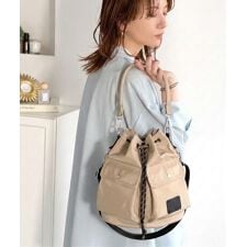 《JaVaジャバコラボ》おしゃれなのに、機能的。2wayダブルポケットバッグ