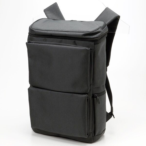 トキ/着脱可能なヒップバッグが付属し、旅行や出張にも便利なスクエアリュック 着脱可能なヒップバッグが付属し、旅行や出張にも便利なスク