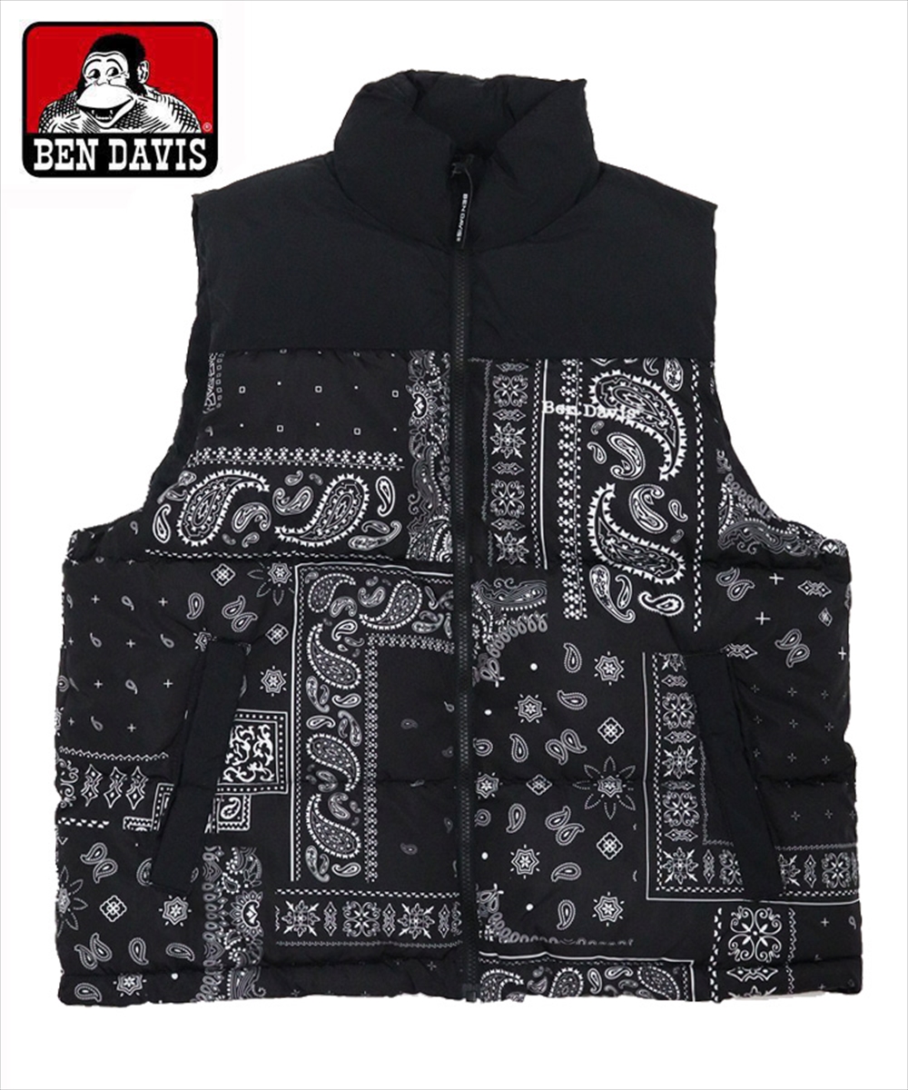 BEN DAVIS】BD PUFFER VEST | ベンデイビス(BEN DAVIS) | ben310vt0009