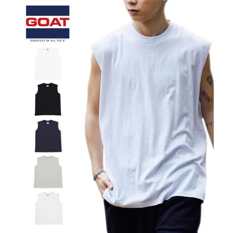 GOAT(S[g)uNO SLEEVE TEE 7oz (m[X[uTVc7IX)v90ÑAJAX`bNEFAfiAgɂƂ̂{bNXVGbg̃m[X[uTVcB߂̋݃uƁAZ߂ɐݒ肵䂪IȃX^_[htBbgłB7 IXۓVfނgpAGOAT̓łh STAY-FRESHh HɂRۖhLAہAREBXɂΉĂ܂BAJȂ̋aۓɕ҂ݗāAhC^b`ŌySnɎdグ܂BCɂ邱ƂȂꖇŒpĂƂł܂Bf/pTCYYfg175cm MTCYpfB[Xfg165cm XSTCYpGOAT1990Nォ2000N㏉܂ŁAXP[^[qbvzbvA[eBXg𒆐SƂuTVcWFl[VvƏ̂ꂽE̎҂́Aēȃ{fBTVcgɂ܂ƂĂ܂BȎ̃ACRłLLEN[EJ\uGreatest of All Timesvi͎̎jōj̃^Cgɕ킢uGreatest Of All Tee'sGOATviTVc͎jōjƂv߂āATVcuhGOAT͒a܂BGOAT̃v_NǵATVcWFl[Ṽ{fB̂悤ɃwBf[eB[łȂASTAY FRESHH𐶒nɍ̗p邱ƂŁAt@bVƋ@\˔xւĂ܂B܂ALTCYWƖLxȃJ[WJ́Al̐ʁǍ^ANIԂƂȂASĂ̐l̓ʂ܂BGOAT͎RȃLoXƂāAꂩ̎TVcuhƂāAVȉl𐶂ݏoĂ܂B[^:goa408ns9050]