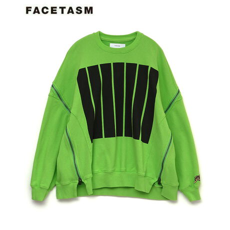 FACETASM(t@Zb^Y) 2024'AW COLLECTIONu7BARS ZIPPER SWEATvGɗǂRbgуXEFbgngpAN[lbNXEFbgBFACETASM炵7BARvgfUCobÑWbvfUCIBVGbǵAgLƂI[o[TCYVGbgBFACETASMtHghJقǗǂANZgɁBiԍKR-SW-U03[^:fct409swu03]