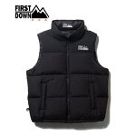 FIRST DOWN】BUBBLE DOWN VEST MICROFT [F742004] | マルイウェブチャネル
