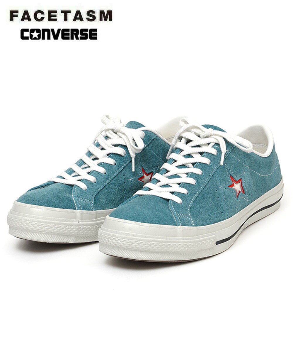 facetasm×CONVERSE ONE STAR J SUEDE 27cm