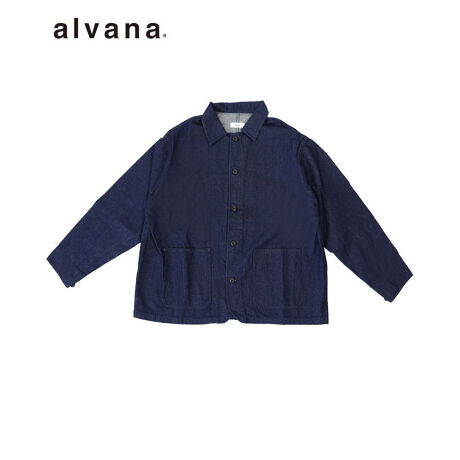 alvana(A@i) 2024'AW COLLECTIONuBHARAT COVERALL JACKETvx̂ChȂgpfjfށBKxɃwr[ŉʂ镗AoX̎ꂽVBdl͌ÂAJEBe[W̗lȕ͋CATCYoX͒悭Ƃ肪AlɌJo[I[ɂȂ܂BiԍAFW-25003[^:alv410jk25003]