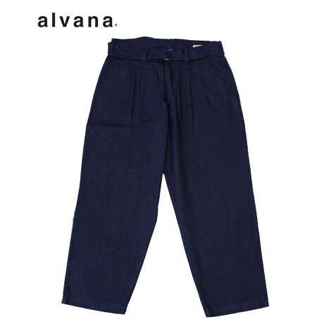 alvana(A@i) 2024'AW COLLECTIONuBHARAT DENIM TROUSERSvx̂ChȂgpfjfށBKxɃwr[ŉʂ镗AoX̎ꂽVBdl͌ÂtBbV[}pcx[XƂAS̓IɃ[YȃVGbgɂȂ܂BiԍAFW-25018[^:alv410pt25018]