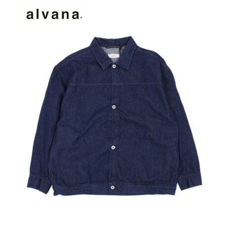 alvana(A@i) 2024'AW COLLECTIONuBHARAT DENIM JACKETvx̂ChȂgpfjfށBKxɃwr[ŉʂ镗AoX̎ꂽVBS̓IɃChȃVGbgATCh|PbgBiԍAFW-25020uhԂ̋L^BA[JCudˍ킹邱ƂŐVumv܂BŒTOɂƂȂAVɌiÂB[^:alv411jk25020]