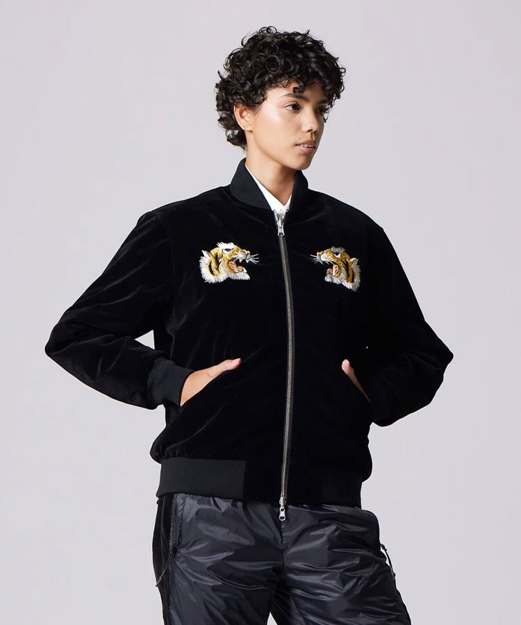 TAION】ジャパンスペシャル リバーシブル スカジャン ダウンジャケット