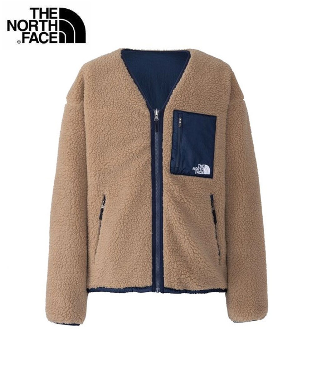 未使用 ノースフェイスリバーシブルカーディガン メンズXL NP72334 THE NORTH FACE ザ・ノース・フェイス フリース ナイロン メンズ