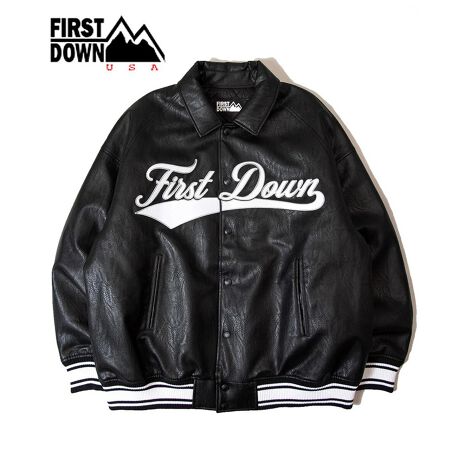 FIRST DOWN(t@[Xg_E)2024'A/W COLLECTIONuPU Varsity Jacket (PUo[VeB[WPbg)v̂PUU[gpX^WAWp[Bn͑ʂ̗ǂLeBOdlŏdAKȒpƓKxȕۉ˔ACeBg[i[p[J[ȂǃJWAACeɍ킹₷AI[o[TCY̒ȂŁAjZbNXłp\BiԍF742041[^:fsd411jk2041bk]