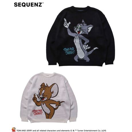 SEQUENZ(V[NGY)2024'AW COLLECTIONuTJ CHARACTER KNITvTOM and JERRY~SEQUENZẴfUCőlCOfUC̃jbgo[WVoBfUC|bvȂ̂ŁAǂȃR[fBl[gɂו܂ōS1BLV[Ŋ􂷂郏[h[uɉ݊Ղ1BPiłlɂȂACeȂ̂łꂩ̋G߂ɂ҂łByʂŃfC[Ɉ₷ANjbgfށBӂƂG͒gȒSnŃ`N`NȂ̂|CgBŎ􂢂̂łEHbVujbgłBiԍ5370905[^:seq412kt0905]