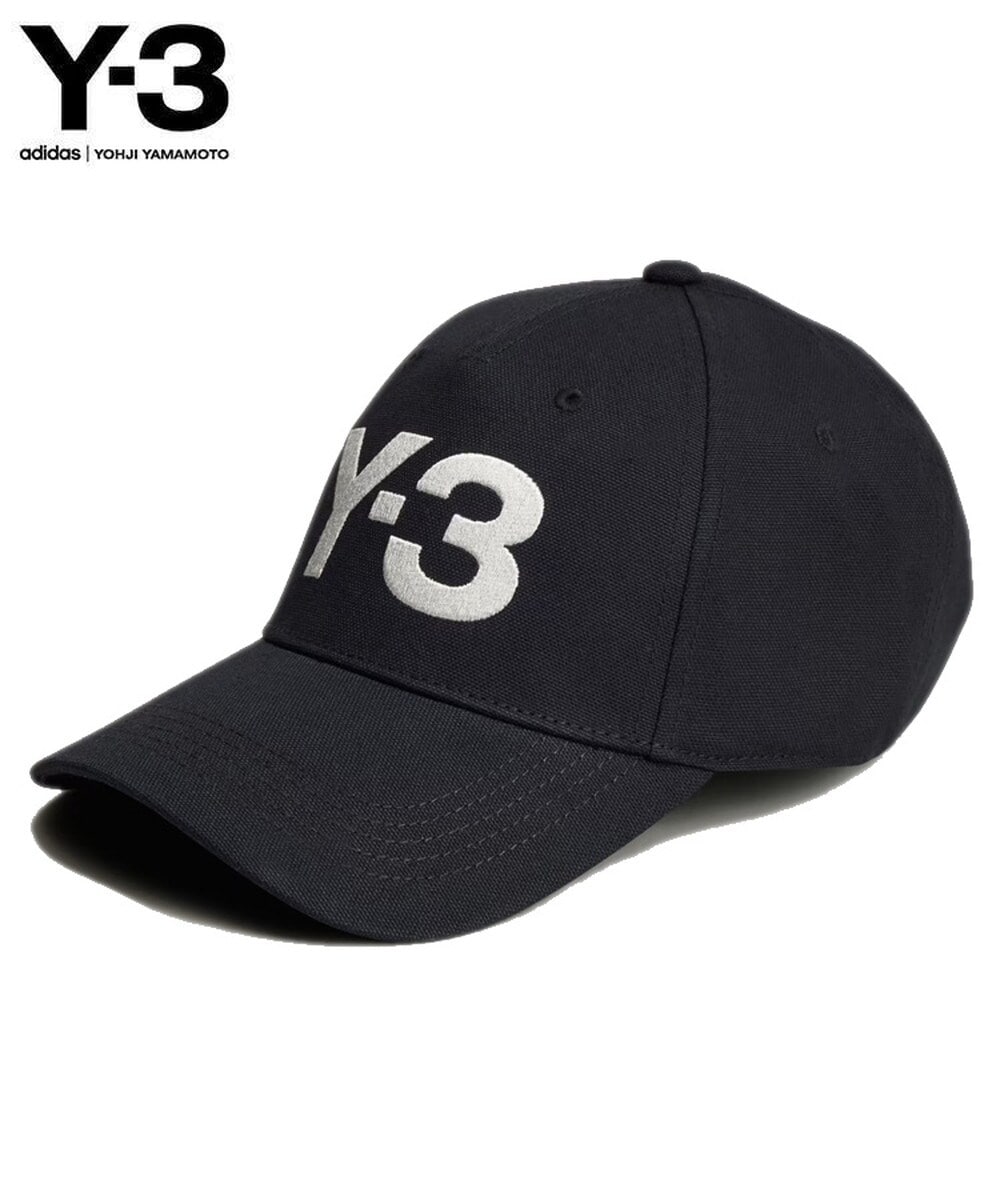 Y-3 ベースボールキャップ LOGO CAP JP1143 JP1142 JP1143] adidas Y-3 Logo Cap (Black) – The Darkside Initiative