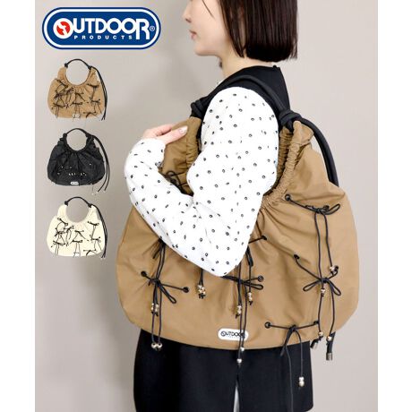 OUTDOOR PRODUCTSu{V_[obOvtgɃ{ɂ݂ȂIȈiBV_[̂킢炵ۂŁAX|[eBȂAƏ炵܂Btgɂ肰Ȃuhl[^OzuB㕔Ɏ΃{^tĒgяoSzȂAǂȏʂłS̍\BɃWbp[t|PbgtĂ̂ŁAƂɂ֗Bg̉̕Ki[Ă̂ɏ\ȑ傫Bybg{g[ł܂BVɂȂɂvȃ|GXegpBɔGĂ₷̂ŁACxgɂ҂Bg₷3FWJŁA킹邨FI΂g܂Biԍ151106[^:odp502bg151106]