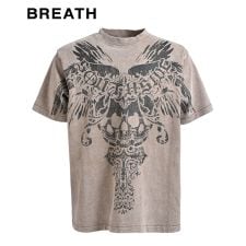 BREATH】SKULL WING LOGO TEE / ダスト [BR25SS-C5006] | スタイライズ 