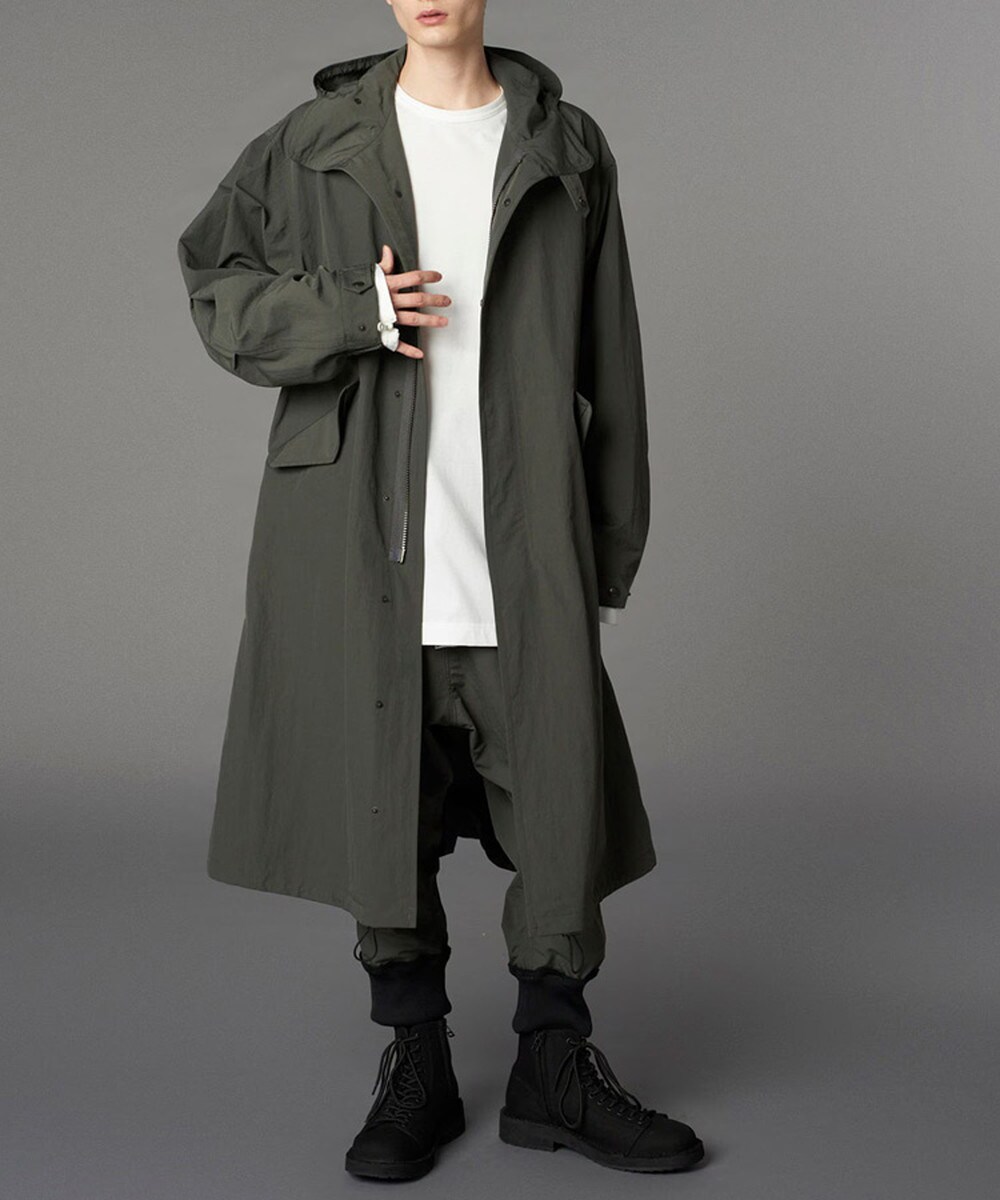 Ground Y】RECYCLED NY TASSAR HOODED MODS COAT | スタイライズ