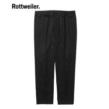 【ROTTWEILER】R9 TUCK PRESS CHINO PANTS / ブラック