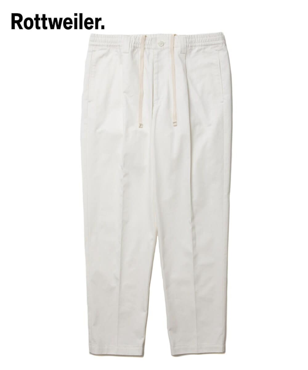 スタイライズ（STYLISE）/【ROTTWEILER】R9 TUCK PRESS CHINO PANTS / ホワイト ROTTWEILER】R9 TUCK PRESS CHINO PANTS / ホワイト | スタイライズ