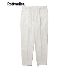 【ROTTWEILER】R9 TUCK PRESS CHINO PANTS / ホワイト