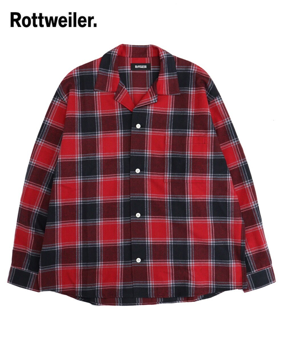 ROTTWEILER】R9 NEL CHECK SHIRT / レッド [RW25S0205] | スタイライズ