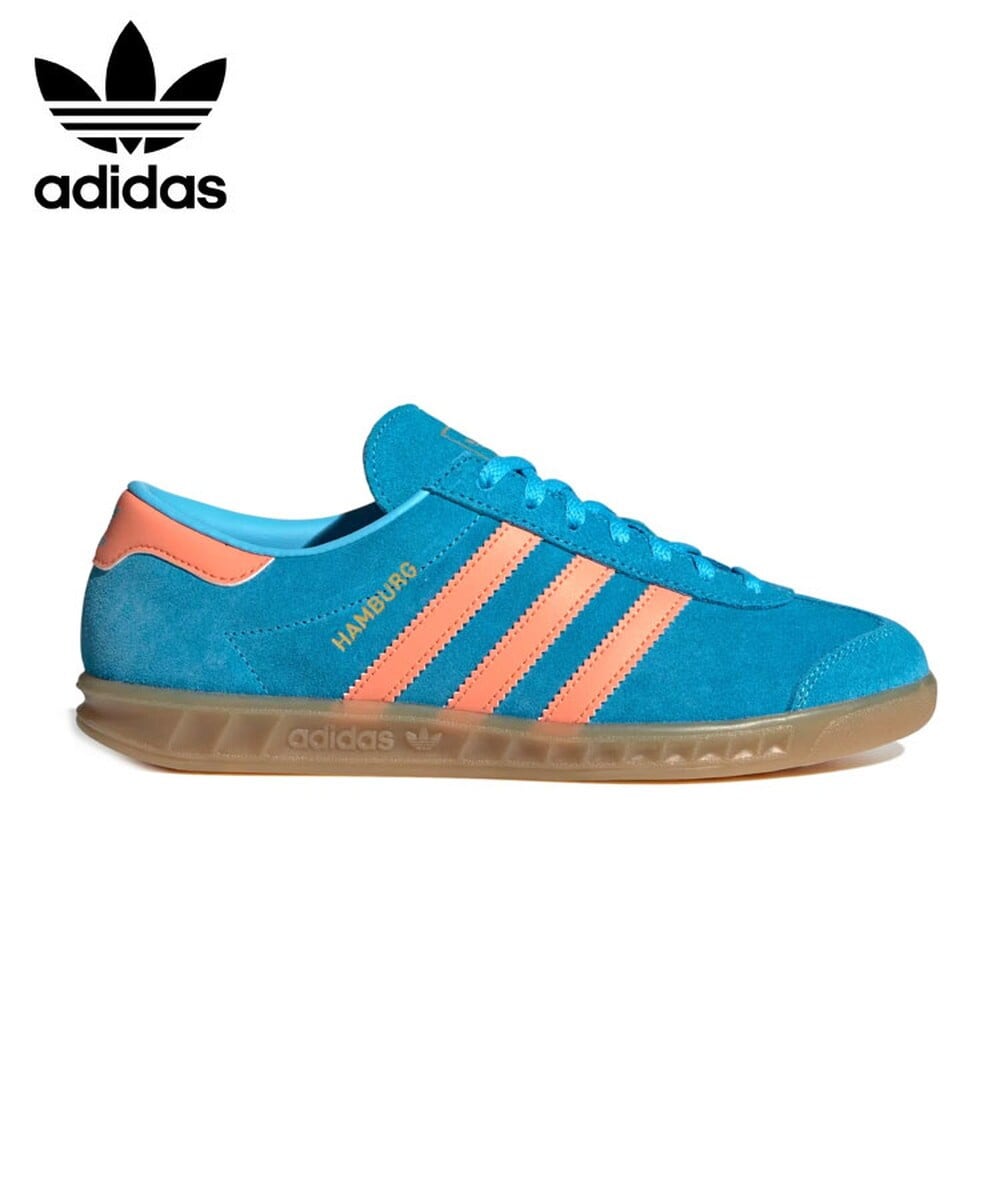 スニーカー adidas [JS0682] HAMBURG W adidas】HAMBURG W スカイラッシュ [JS0682] | アディダス
