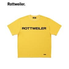 【ROTTWEILER】R9 LOGO TEE / イエロー [RW25S0621]