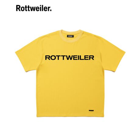 ROTTWEILER(bgC[) 2025'SS COLLECTIONuR9 LOGO TEEvRbg100%ngpN[lbNS/S TVcBtgROTTWEILERƕOtBbNvgzuBLX^OɃ}b`ROTTWEILER̃x[VbNACeBiԍRW25S0621[^:rtw504te0621yl]